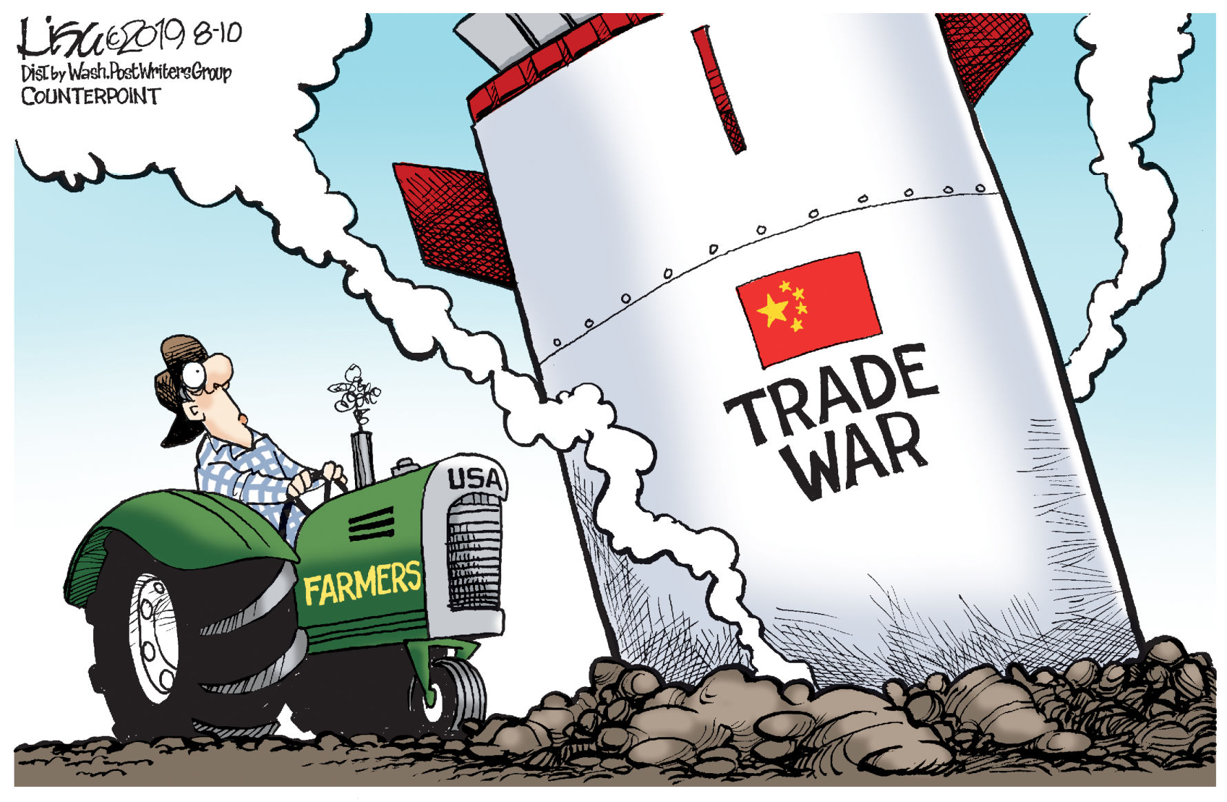 The latest editorial cartoon